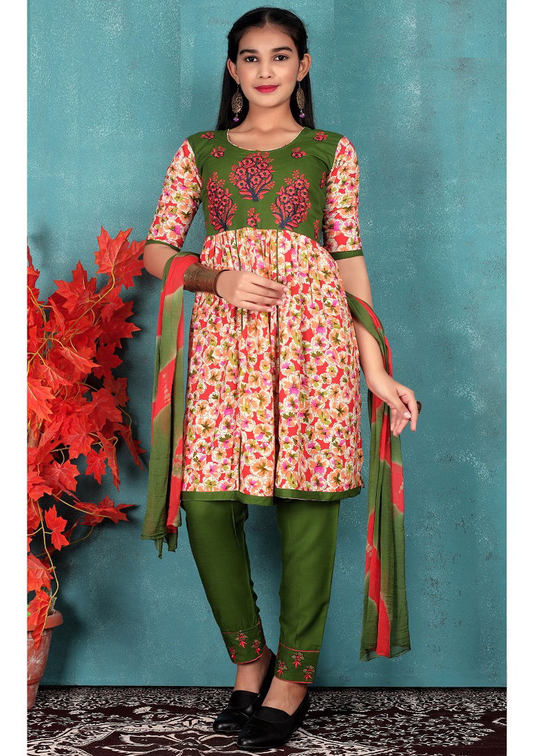 Saumya 8008 Girls Wear Readymade Suits Catalog
